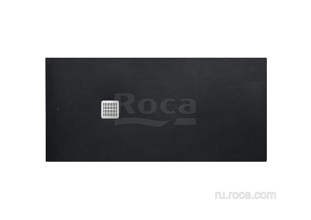 Душевой поддон Stonex® Roca Terran 160X70 Negro купить в интернет-магазине Sanbest