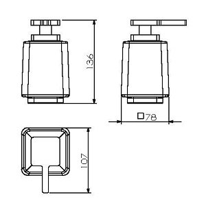 Диспенсер Langberger Melvin 32021A-01-00 купить в интернет-магазине сантехники Sanbest