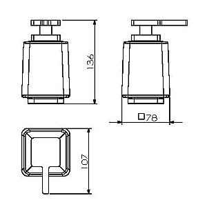 Диспенсер Langberger Melvin 32021A-01-00 купить в интернет-магазине сантехники Sanbest