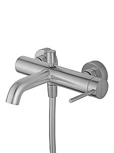 Смеситель для ванны с душем WONZON & WOGHAND STICK, Брашированный никель (WW-88639017-BN) купить в интернет-магазине сантехники Sanbest