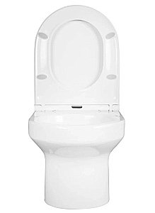 Унитаз подвесной Jacob Delafon ELITE E21755RU-00 безободковый, с крышкой микролифт, с инсталляцией и белой кнопкой купить в интернет-магазине Sanbest