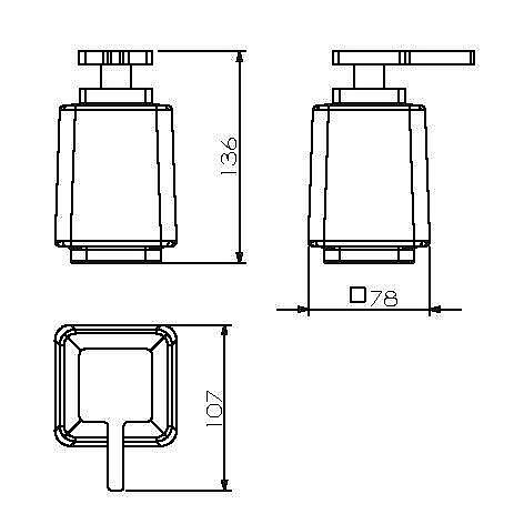 Диспенсер Langberger Melvin 32021A-01-00 купить в интернет-магазине сантехники Sanbest