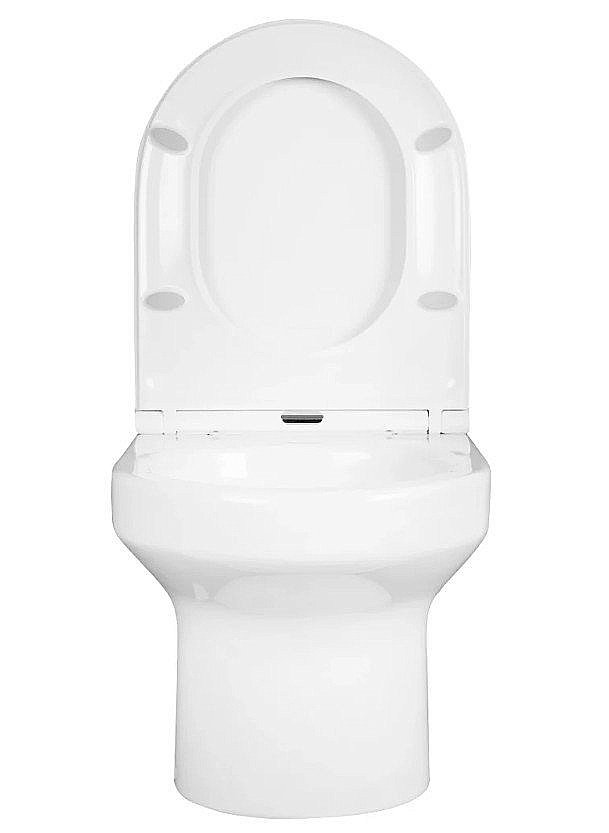 Унитаз подвесной Jacob Delafon ELITE E21755RU-00 безободковый, с крышкой микролифт, с инсталляцией и белой кнопкой купить в интернет-магазине Sanbest