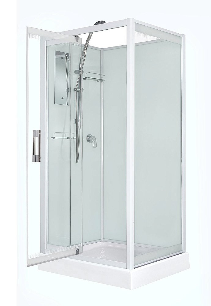 Душевая кабина RIVER TANA 100х80 без крыши купить в интернет-магазине Sanbest