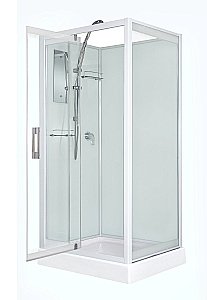 Душевая кабина RIVER TANA 100х80 без крыши купить в интернет-магазине Sanbest