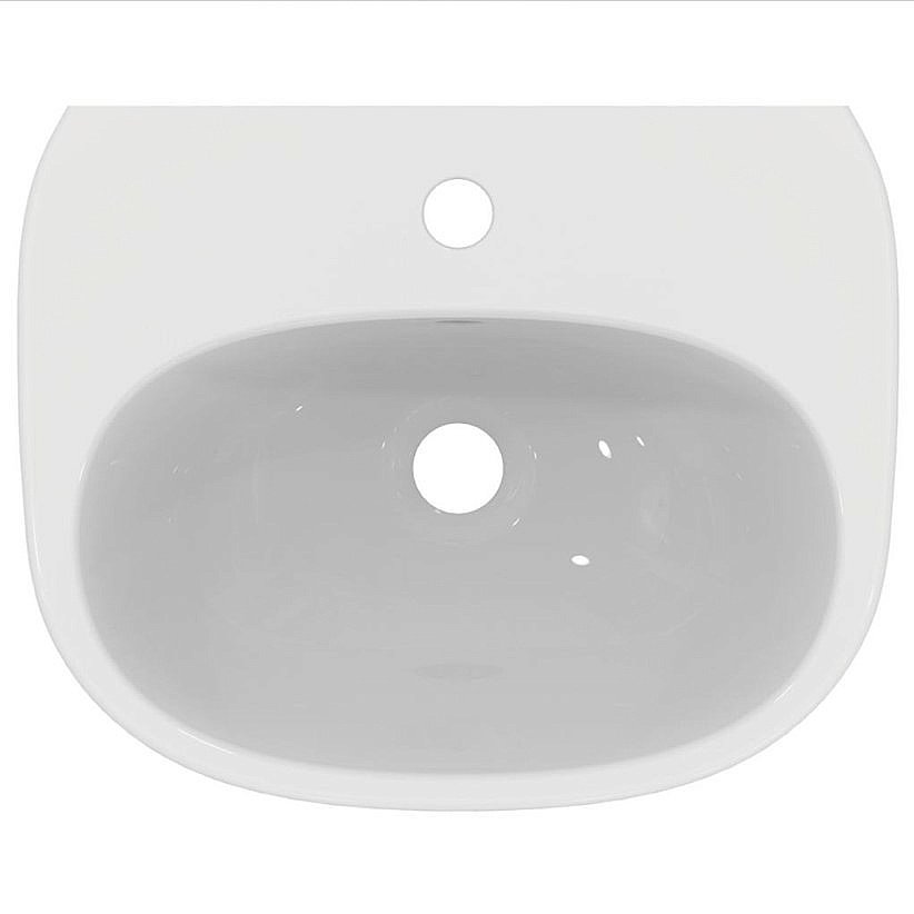 Раковина на полупьедестале Ideal Standard Tesi 45 T352401 белая купить в интернет-магазине Sanbest