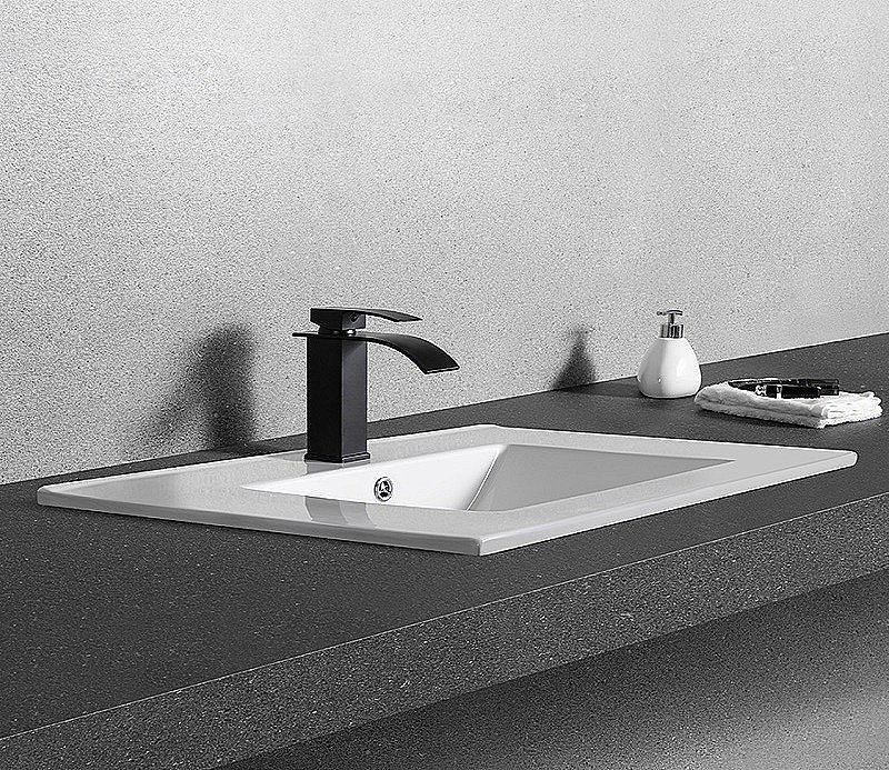 Раковина Ceramalux N 71 YJ-803-70 белая купить в интернет-магазине Sanbest