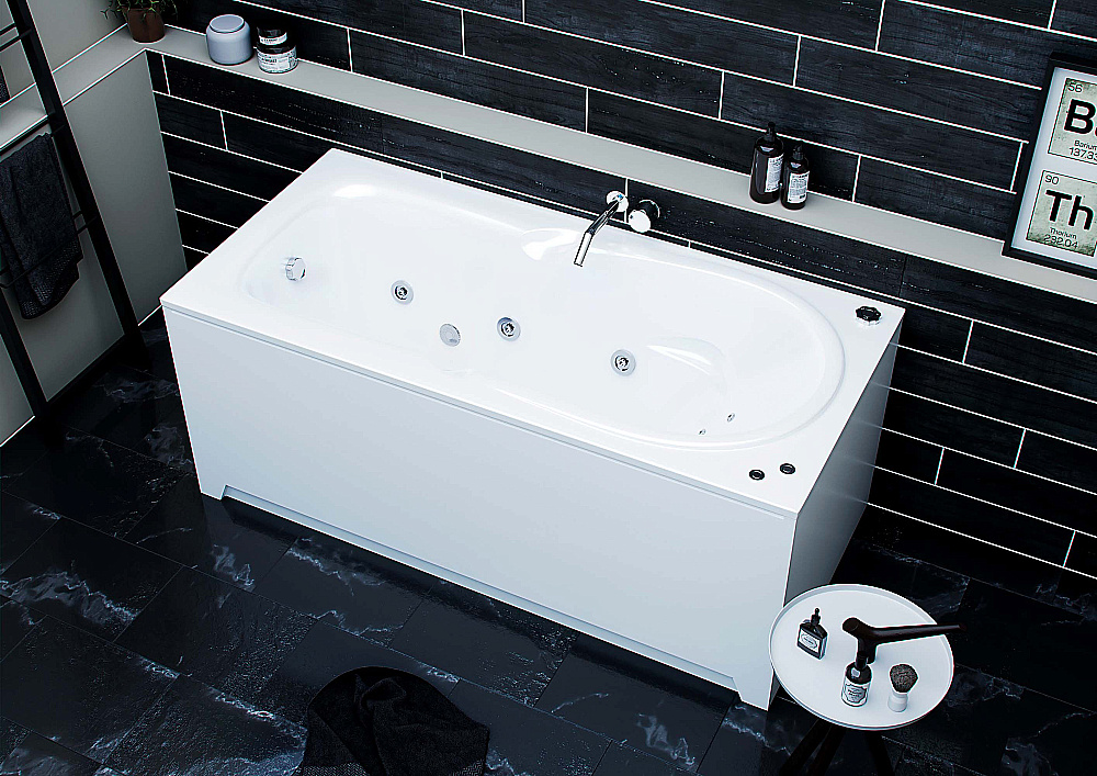 Ванна Aquatek Леда 170х80 LED170-0000143 белая купить в интернет-магазине Sanbest