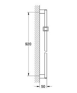 Душевая штанга Grohe Euphoria Cube 27841 000 купить в интернет-магазине сантехники Sanbest