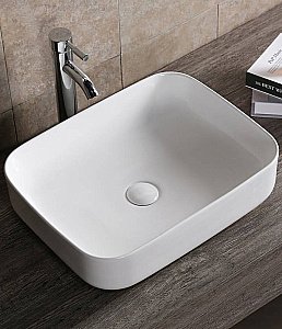 Раковина накладная CeruttiSpa 50 CR0084 белая купить в интернет-магазине Sanbest