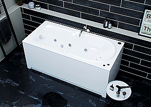 Ванна Aquatek Леда 170х80 LED170-0000143 белая купить в интернет-магазине Sanbest