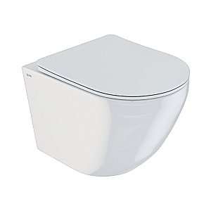 Унитаз подвесной Iddis Blanco BLARDSEi25 безободковый, с крышкой микролифт купить в интернет-магазине Sanbest