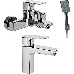 Набор смесителей PAINI Viva Style P4CRSET3 хром купить в интернет-магазине сантехники Sanbest
