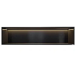 Скрытая настенная ниша Abber Nischen AN3006MB черная матовая купить в интернет-магазине сантехники Sanbest