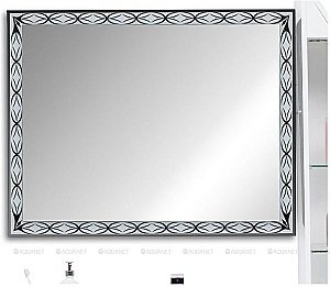 Зеркало LED De Aqua ТРЕНД 205768 100x75 в ванную от интернет-магазине сантехники Sanbest