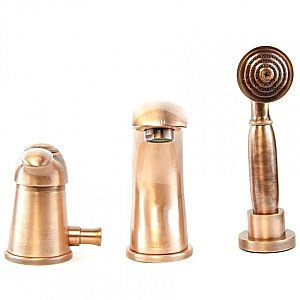 Смеситель для ванны Webert Aurora AU850701060 медь купить в интернет-магазине сантехники Sanbest