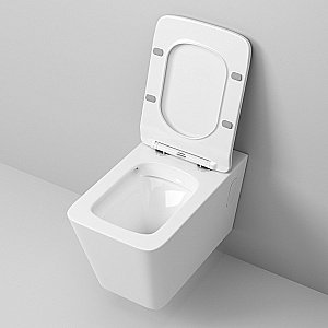 Унитаз подвесной Grossman GR-4414S безободковый, с крышкой микролифт купить в интернет-магазине Sanbest