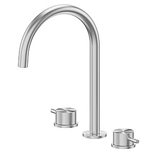 Смеситель для раковины Abber Wasser Kreis 316 AF8108BST-M сталь брашированная купить в интернет-магазине сантехники Sanbest