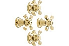 Смеситель для душа Rav-Slezak MORAVA RETRO MK386KZ золото купить в интернет-магазине сантехники Sanbest