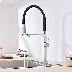 Смеситель для кухни Vincea VKF-119CH хром купить в интернет-магазине сантехники Sanbest