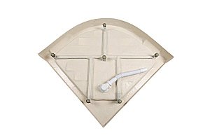 Душевая кабина DTO L 901 с пультом 100х100 купить в интернет-магазине Sanbest