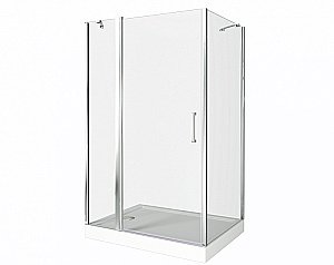 Душевой угол Good Door Pandora WCD 120х80 стекло прозрачное/профиль хром купить в интернет-магазине Sanbest