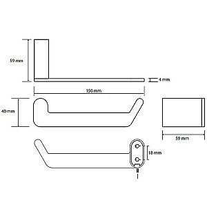 Держатель для туалетной бумаги Bemeta Organic 157112021 хром купить в интернет-магазине сантехники Sanbest