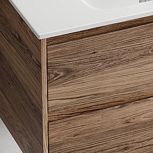 Тумба с раковиной Sancos Libra 100 LB100FECH дуб чарльстон для ванной в интернет-магазине Sanbest