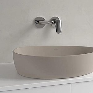 Раковина накладная Villeroy&Boch Antao 51 4A7351AM миндальный купить в интернет-магазине Sanbest