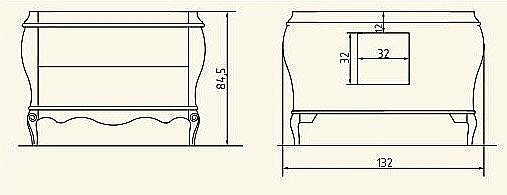 Тумба с раковиной Migliore Valensa 130 для ванной в интернет-магазине Sanbest