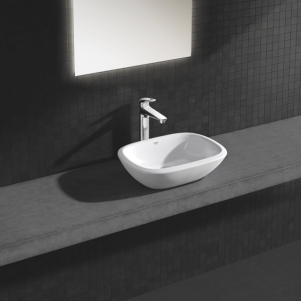 Раковина накладная Grohe Eurostyle 39216000 альпин-белая купить в интернет-магазине Sanbest