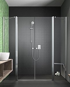 Душевая дверь Radaway Eos II DWD 140 (D/D G 73+S/W 67) купить в интернет-магазине Sanbest