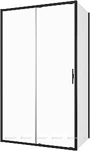 Душевой уголок Allen Brau Priority 160x90 3.32048.BBA/3.32058.BBA стекло прозрачное/профиль черный брашированный купить в интернет-магазине Sanbest