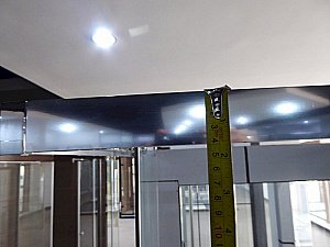 Душевой уголок Esbano ESF-80D1+120D2-B ESOG-80D1-120D2-B 120x80  стекло прозрачное/профиль черный купить в интернет-магазине Sanbest