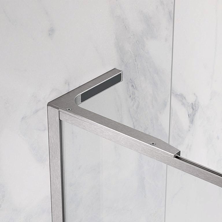 Душевое ограждение Radaway Modo F SL Brushed Nickel II 60 стекло прозрачное/профиль брашированный никель купить в интернет-магазине Sanbest