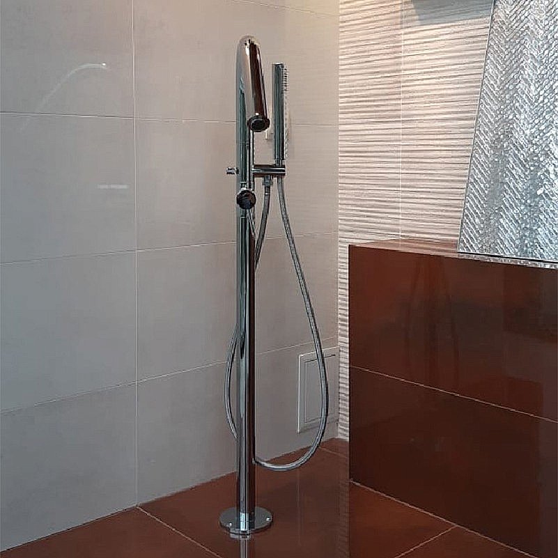 Смеситель для ванны PAINI Cox 78CR136 хром купить в интернет-магазине сантехники Sanbest