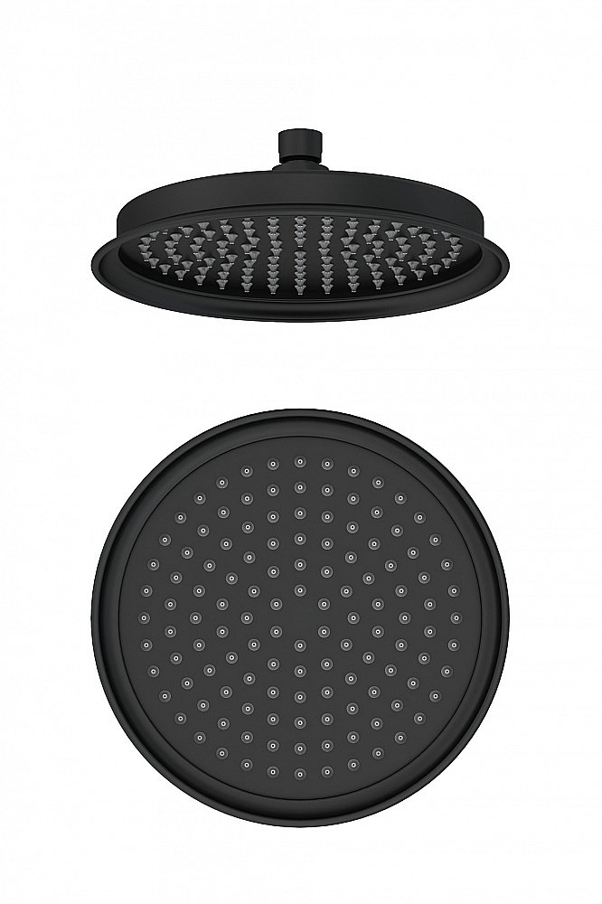 Верхний душ WONZON & WOGHAND, Черный матовый (WW-88DP05-MB) купить в интернет-магазине сантехники Sanbest