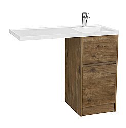 Корпус для тумбы Акватон Лондри 40 1A267001LHDR0 дуб рустикальный купить в интернет-магазине сантехники Sanbest