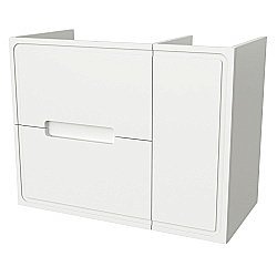 Тумба для раковины Taliente Olejo TA-MBO-90PR(L)-blanco, левосторонняя купить в интернет-магазине сантехники Sanbest