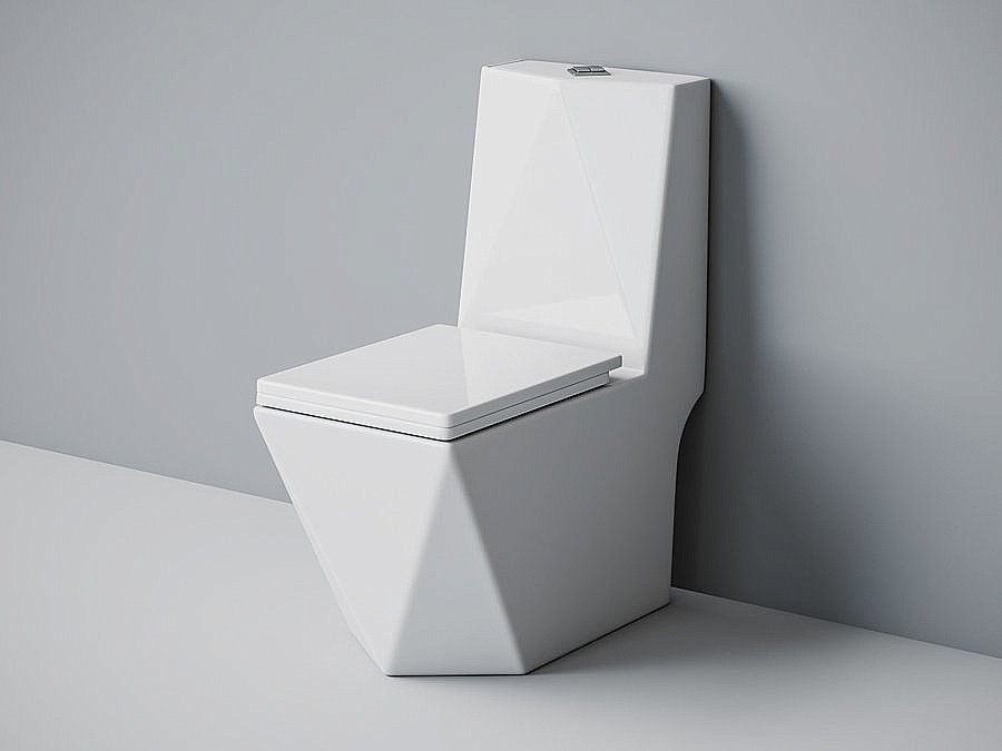 Унитаз-моноблок с функцией биде Laguraty 071AC с крышкой микролифт купить в интернет-магазине Sanbest