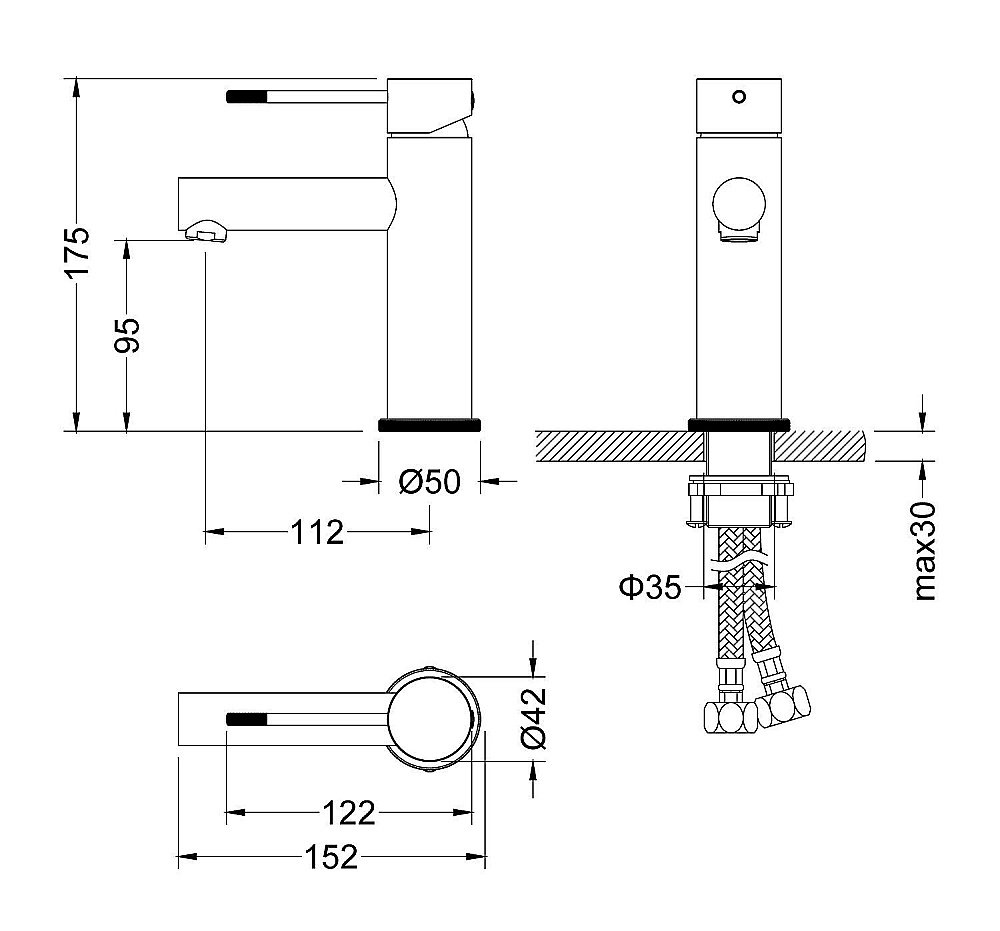 Смеситель для раковины Timo Saona 2361/00F купить в интернет-магазине сантехники Sanbest