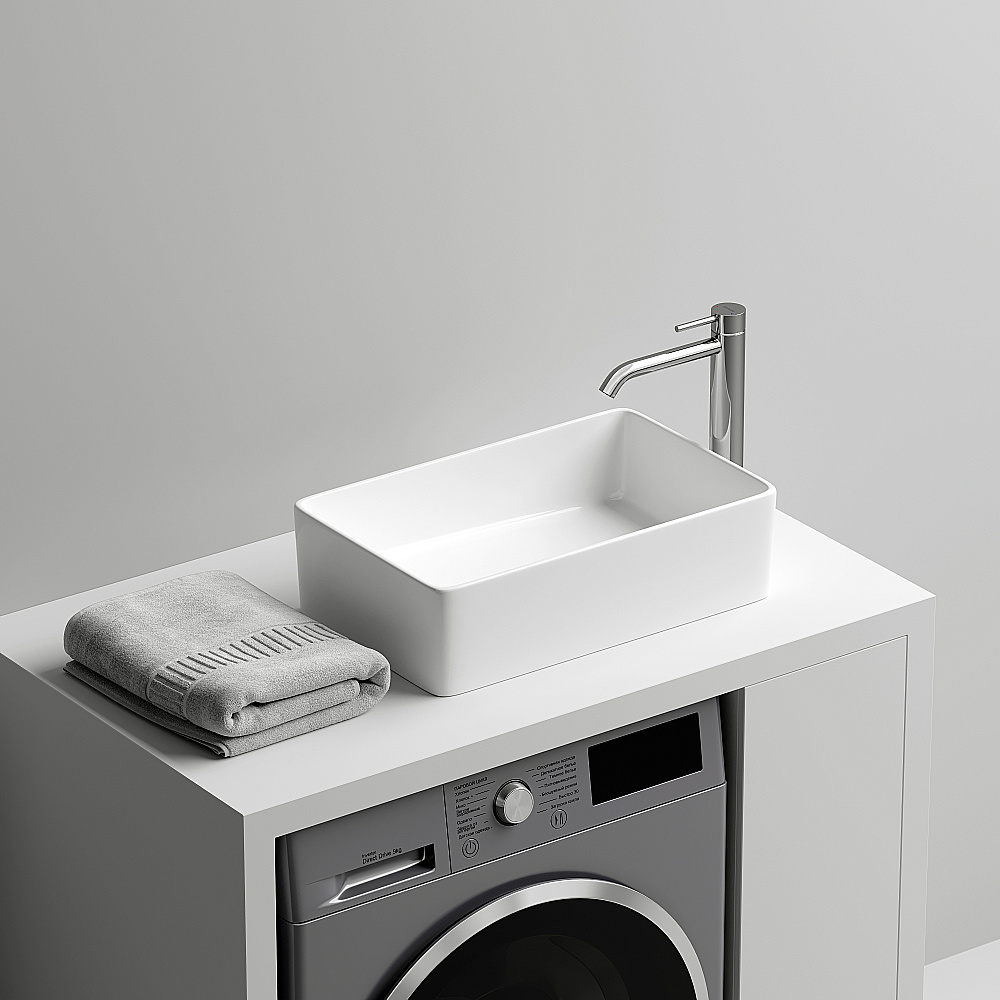 Раковина Ceramica Nova Element 48 CN5050 белая купить в интернет-магазине Sanbest