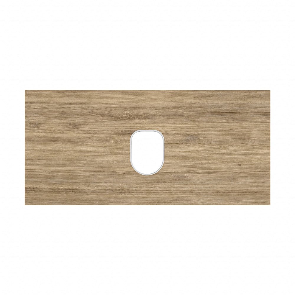 Столешница Акватон Либерти 100 1A281103LYC70 дуб эльвезия для ванной в интернет-магазине сантехники Sanbest