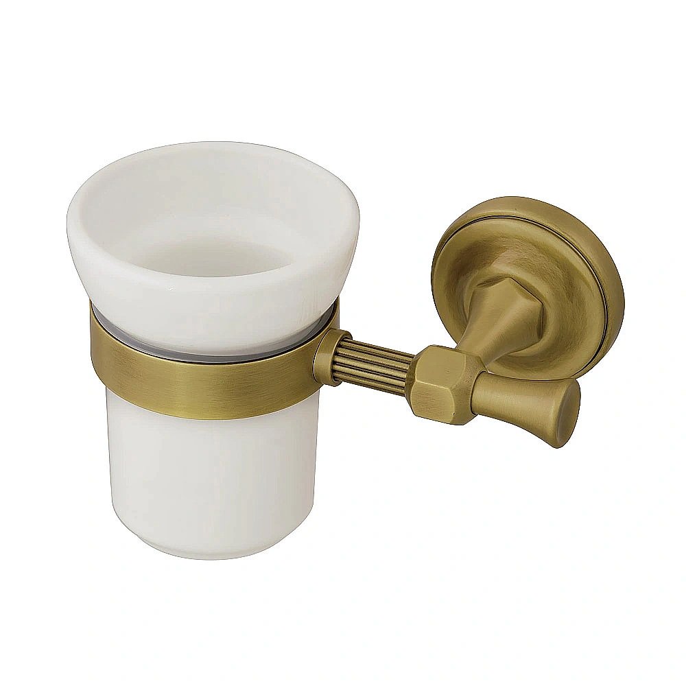 Стакан настенный Migliore FORTUNA 31067 бронза купить в интернет-магазине сантехники Sanbest