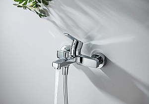 Набор смесителей Aquatek ЛУГАНО Set 3 в 1 (AQ1710CR+AQ1740CR+AQ2022CR) хром купить в интернет-магазине сантехники Sanbest