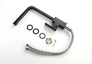 Смеситель для кухни Aquatek Либра AQ1680MB черный матовый купить в интернет-магазине сантехники Sanbest