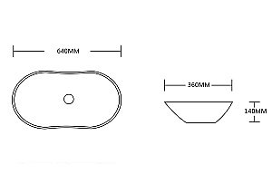 Раковина накладная CeruttiSpa 64 CR7031B белая купить в интернет-магазине Sanbest