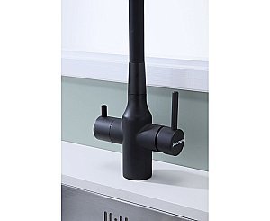 Смеситель для кухни Paulmark Salix Sa213419-AN антрацит купить в интернет-магазине сантехники Sanbest