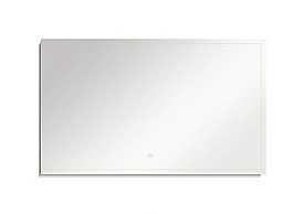 Зеркало с LED-подсветкой Black&White UNIVERSE U909.1000MR 100X80 в ванную от интернет-магазине сантехники Sanbest