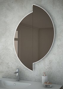 Зеркало с LED подстветкой Cezares 45031 30x80 в ванную от интернет-магазине сантехники Sanbest